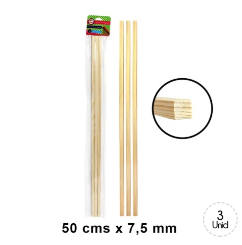 Palos De Maqueta 10x10 mm 2un Artetop